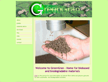 Tablet Screenshot of greengran.com